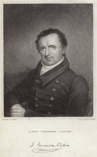 Portræt af James Fenimore Cooper af John Wesley Jarvis