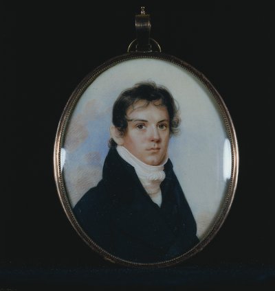 Portræt af en mand, ca. 1810. af John Wesley Jarvis