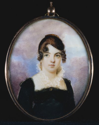 Portræt af en kvinde, ca. 1810. af John Wesley Jarvis