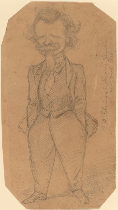 Selvportræt af John Whetten Ehninger