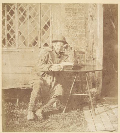 [Mand læser en bog] af John Whistler