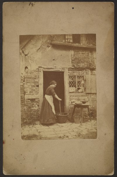 [Kvinde i døråbning] af John Whistler