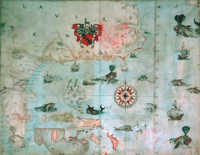 Chesapeake Bay, Florida, ca. 1585-1603 af John White