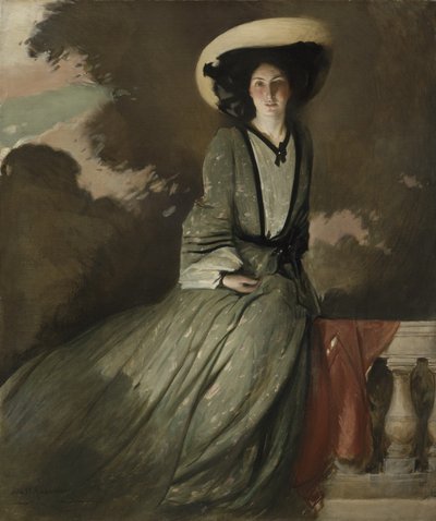 Portræt af Mrs. John White Alexander, 1902 af John White Alexander