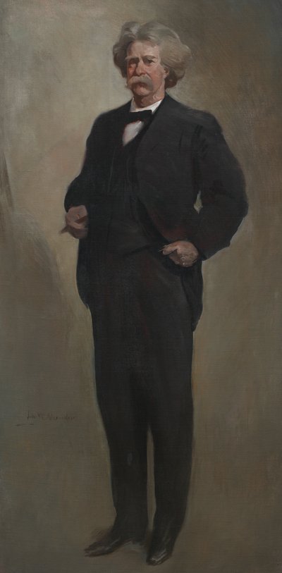 Samuel L. Clemens Mark Twain, 1912 eller 1913. af John White Alexander