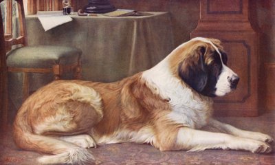 Waiting for Breakfast (farvelitografi) af John William Allison