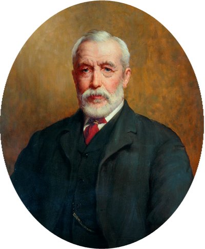 Portræt af J.Whiteley Ward MP, ca. 1910 af John William Brooke