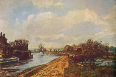 Kanalen ved Rickmansworth, 1908 1935 af John William Buxton Knight