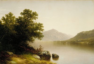 Lake George, 1857. af John William Casilear