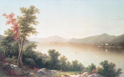Lake George, 1857 af John William Casilear
