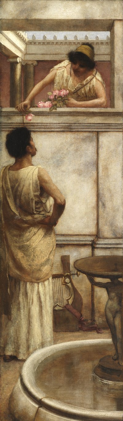 Efter Serenade af John William Godward