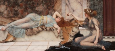 Ulykke og ro og fred af John William Godward
