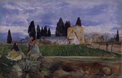 Forår i Spanien: nær Gordella, 1869 af John William Inchbold