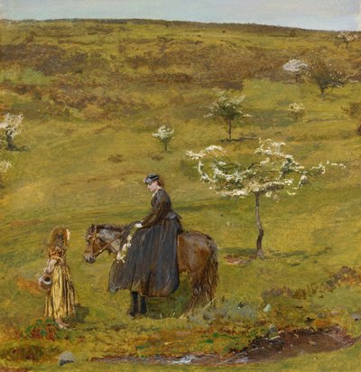 maj på bakken, slutningen af det 19. århundrede af John William North