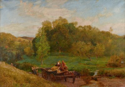 Sweet Water Meadows of the West, 1893. af John William North