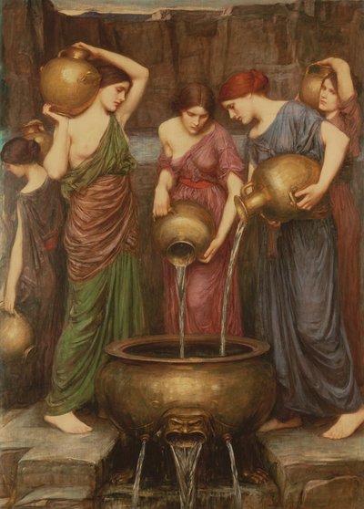 Danaides, 1904 af John William Waterhouse