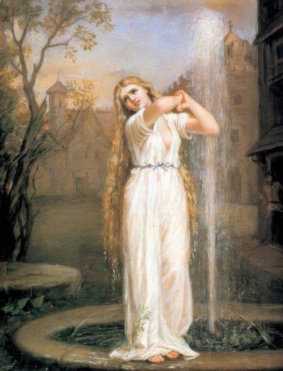 John William Waterhouse – Undine af John William Waterhouse