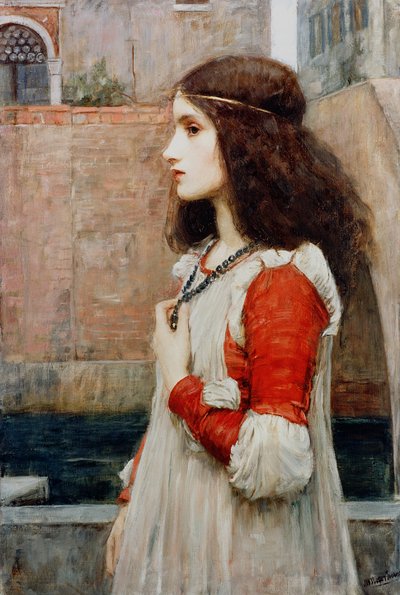Juliet (olie på lærred) af John William Waterhouse