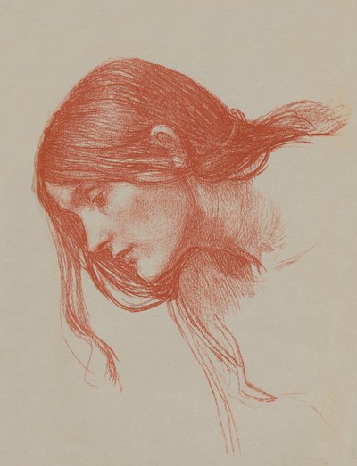 Phyllis and Demophoon Study, c1897 af John William Waterhouse