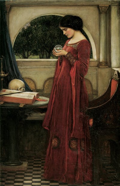Krystalkuglen af John William Waterhouse