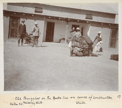 Razavi Khorasan-provinsen, Iran, ca. 1908 (s/h-foto) af John Williams Watson
