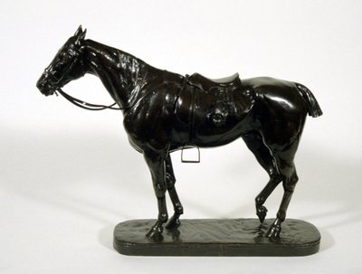 Træt jæger (bronze) af John Willis Good