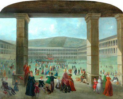 Piece Hall, Halifax af John Wilson Anderson