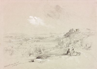 Haltwhistle fra øst af John Wilson Carmichael