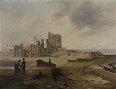 Tynemouth Priory fra øst af John Wilson Carmichael