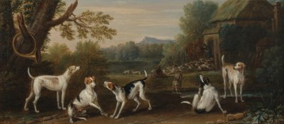 Releasing the Hounds, ca. 1765 af John Wootton