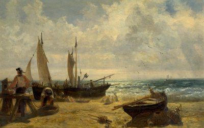 Kystscene af John Wright Oakes