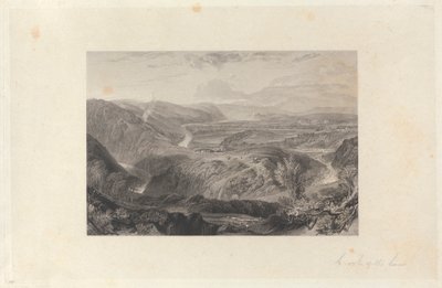 Crook of the Lune, ser mod Hornby Castle af John Wykeham Archer