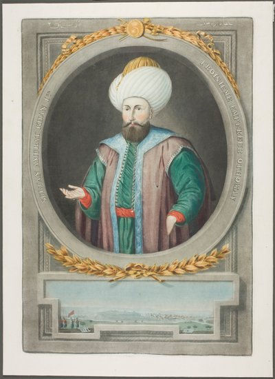 Amurat Kahn I, fra Portraits of the Emperors of Tyrkiet af John Young