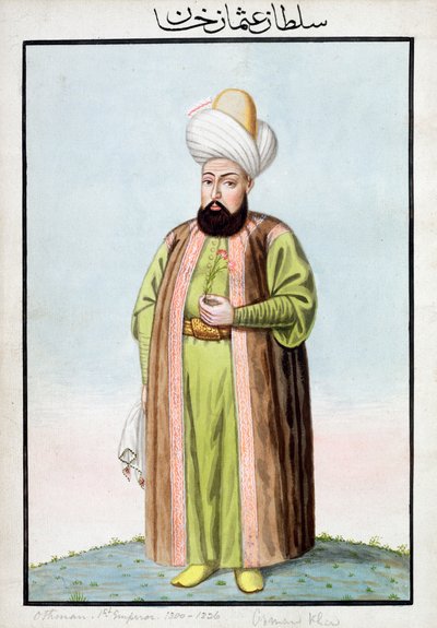 Osman I, osmannisk kejser, 1808 af John Young