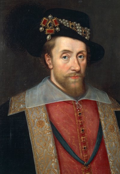 Portræt af James Stuart (Edinburgh af John de the Elder Critz