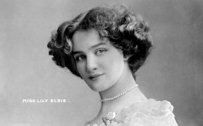 Lily Elsie 1886-1962, engelsk skuespillerinde, begyndelsen af det 20. århundrede. af Johnston and Hoffman