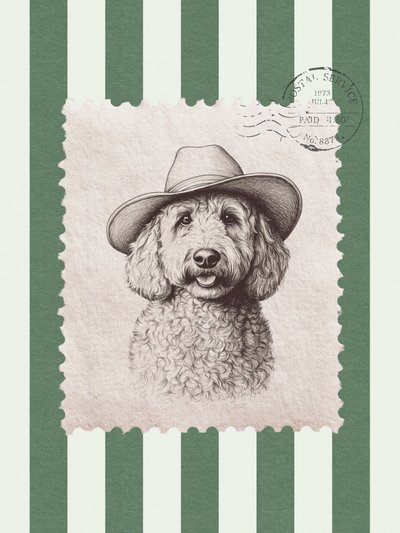 Cowboyhat-doodle af Jolly and Dash