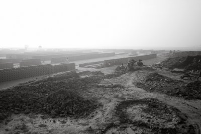 Murstensfabrikker i Kolkata, Indien, 2016 (foto) af Jon Nicholson