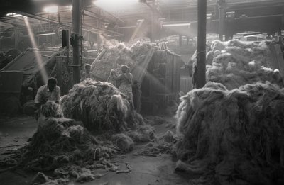 Jutefabrik, Kolkata, Indien, 2017 (foto) af Jon Nicholson