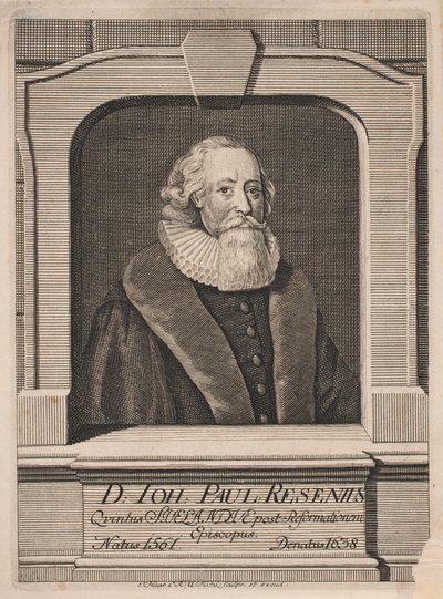 Biskop Hans Poulsen Resen af Jonas Haas