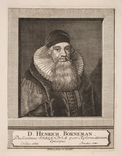 Biskop Henrik Bornemann af Jonas Haas