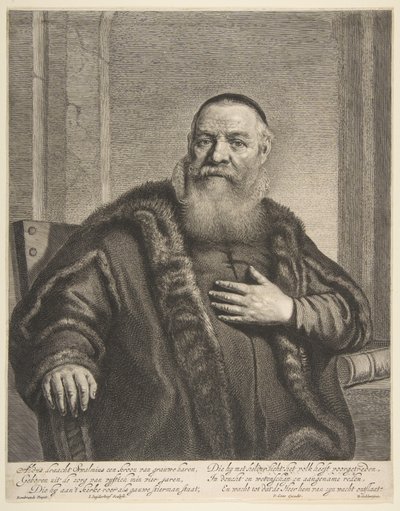 Portræt af Eleazor Swalmius.n.d. af Jonas Suyderhoef