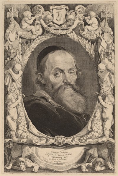 Hendrik Goltzius af Jonas Suyderhoff