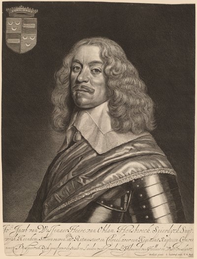 Jacob van Wassenaer van Obdam af Jonas Suyderhoff after Gerrit van Honthorst