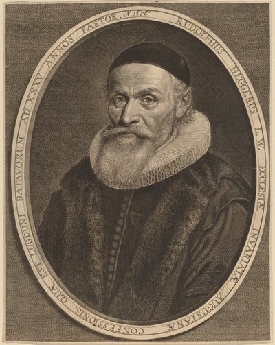 Rudolf Hegger af Jonas Suyderhoff after Jan de Vos