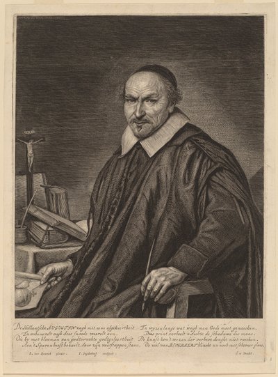 Augustyn Bloemaert af Jonas Suyderhoff after Johannes Cornelisz Verspronck