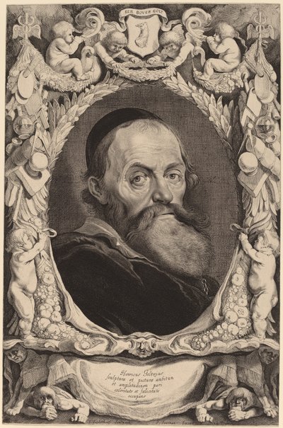 Hendrick Goltzius af Jonas Suyderhoff after Pieter Claesz Soutman