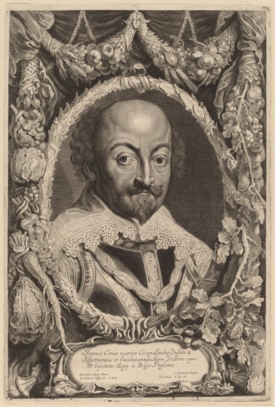 John, greve af Nassau af Jonas Suyderhoff after Sir Anthony van Dyck