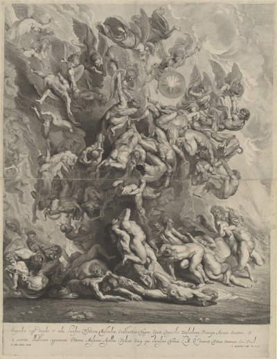 Fall of the Damned af Jonas Suyderhoff, after Sir Peter Paul Rubens