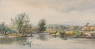 Punt på en flod af Jonathan Needham